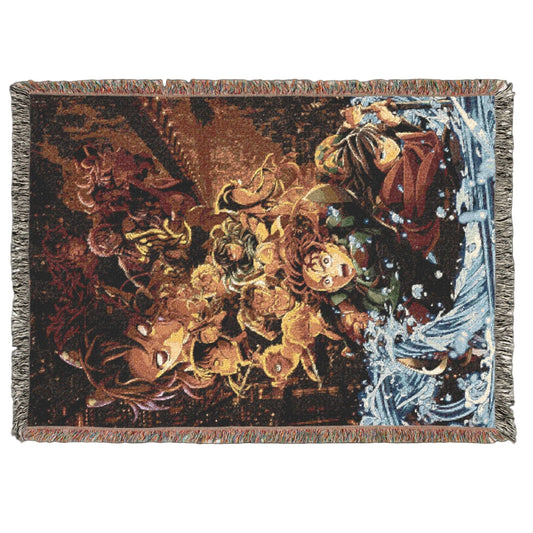 Demon Slayer Woven Blanket